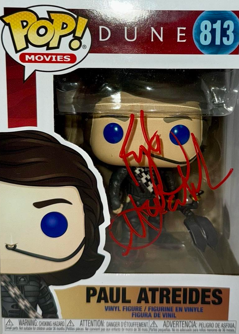 Kyle MacLachlan Signed Funko Pop #813 "Paul Atreides" (Dune) - Beckett COA #02